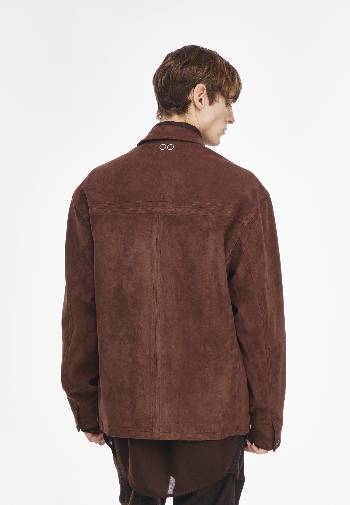 FOUR BUTTON SUEDE JACKET