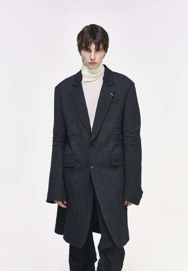 BLOUSON LONG SOUDÉ