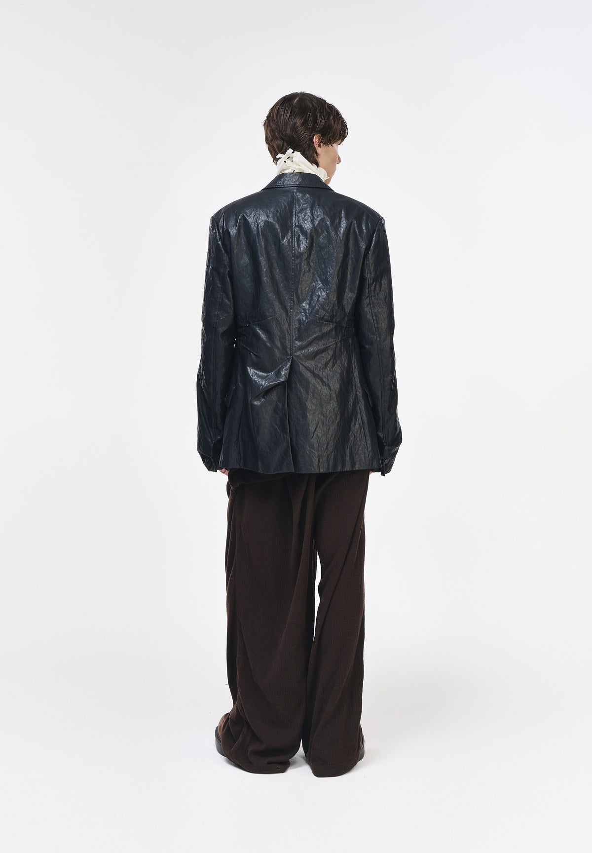 WELD LEATHER BLAZER