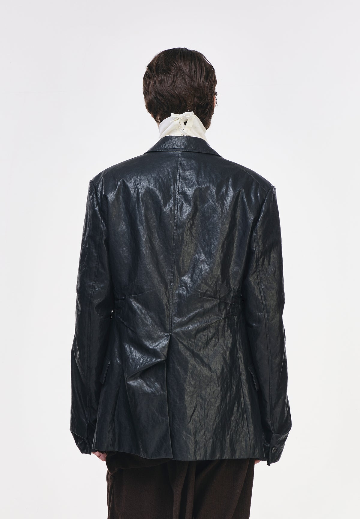 WELD LEATHER BLAZER