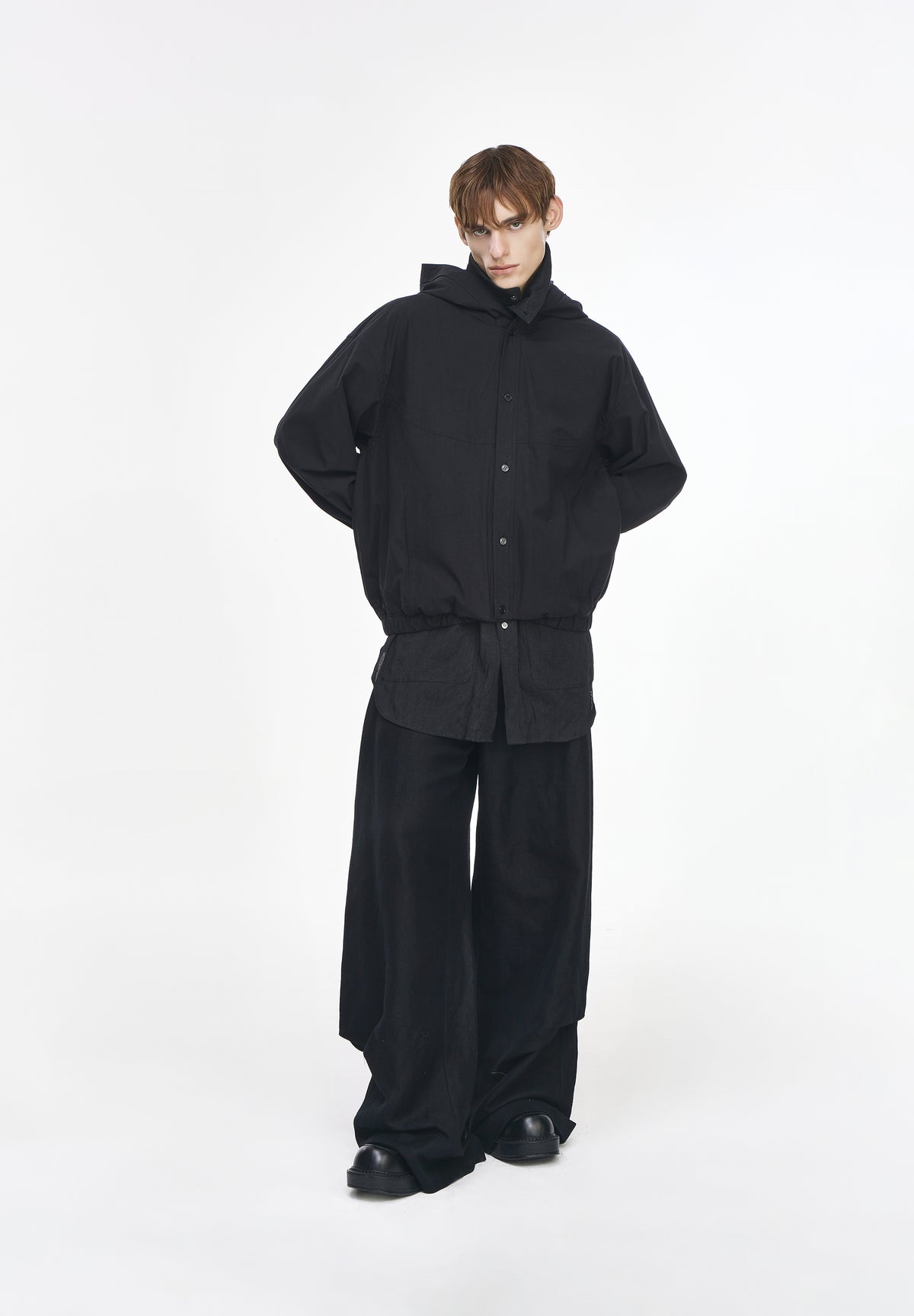 HOOD STRING JUMPER