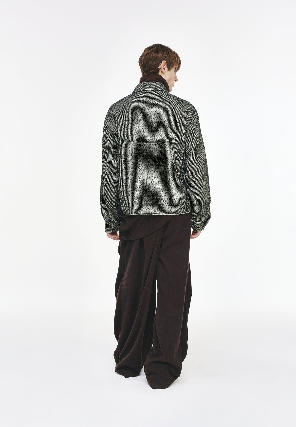 TWEED PADDED JACKET