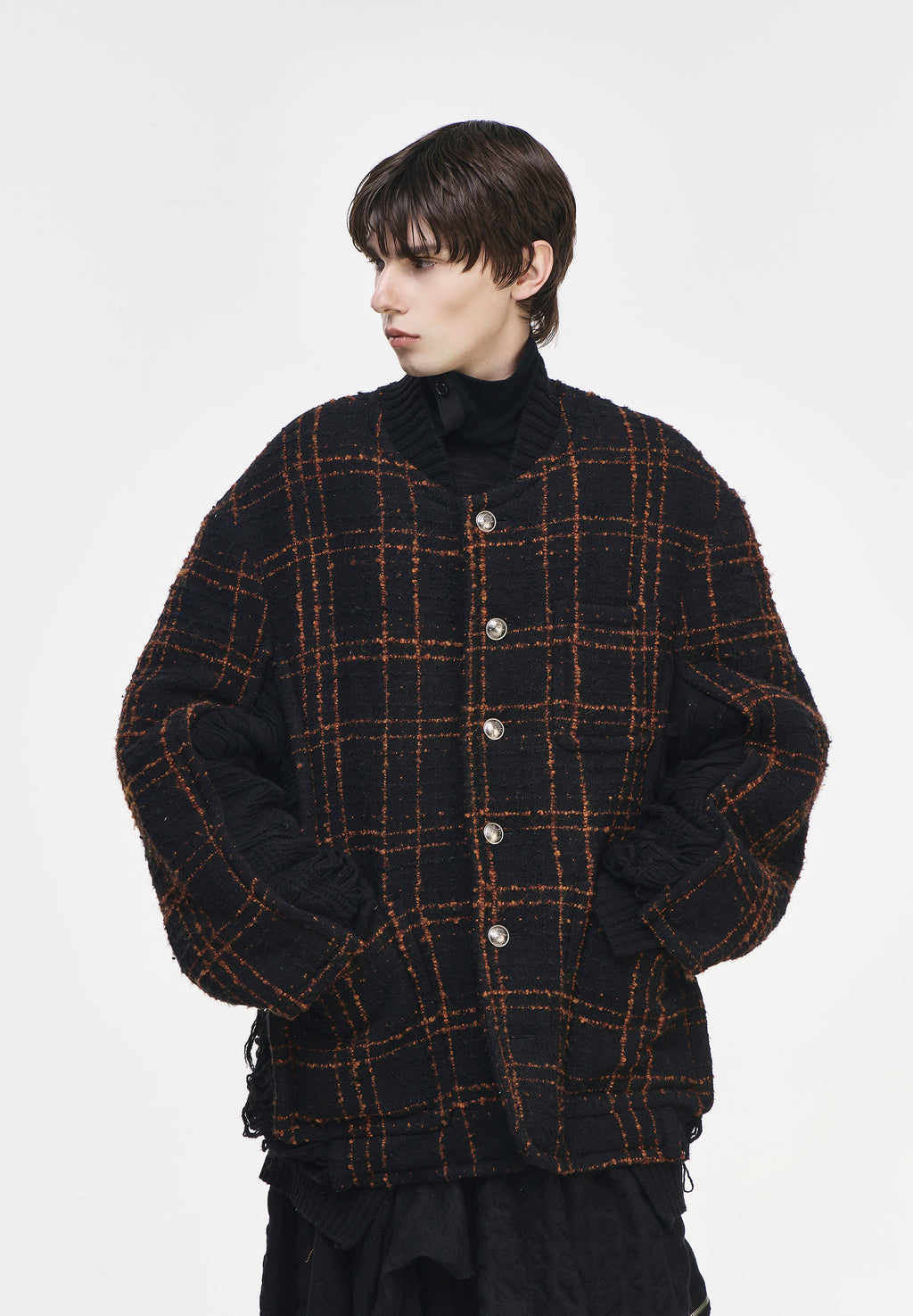 ASSEMBLAGE TWEED JACKET