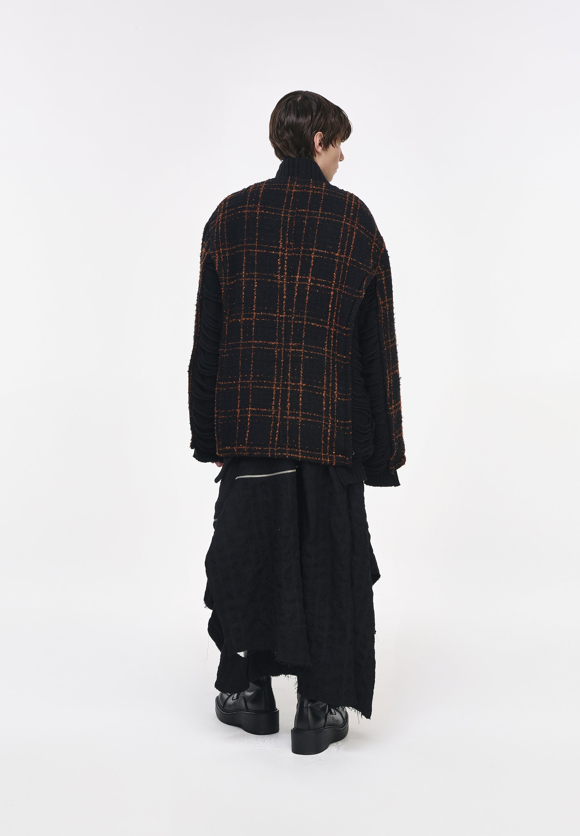 ASSEMBLAGE TWEED JACKET