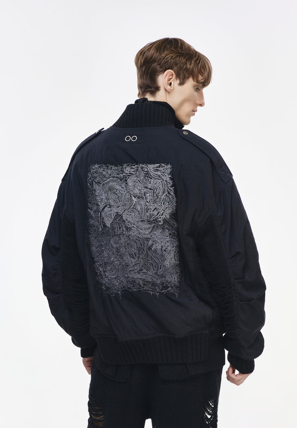 EMBROIDERED ASSEMBLAGE MA-1