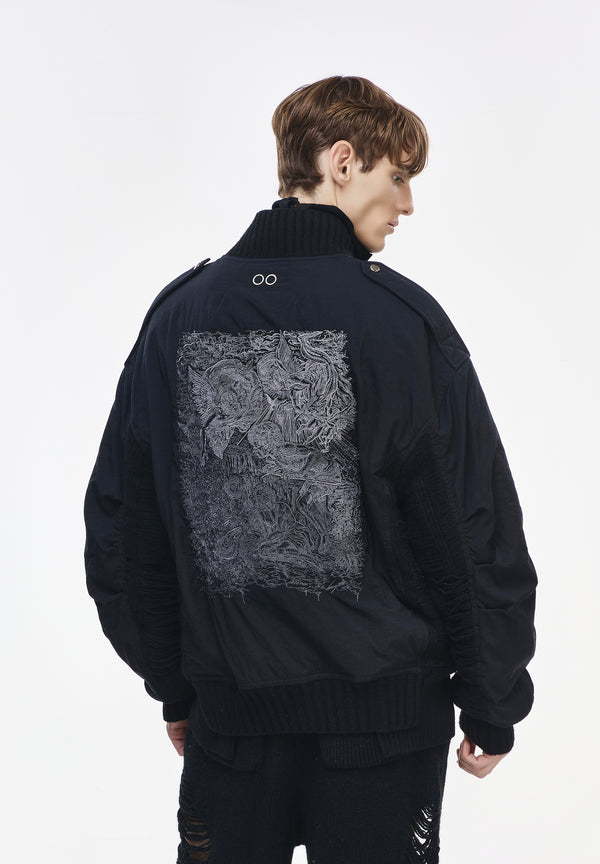 EMBROIDERED ASSEMBLAGE MA-1