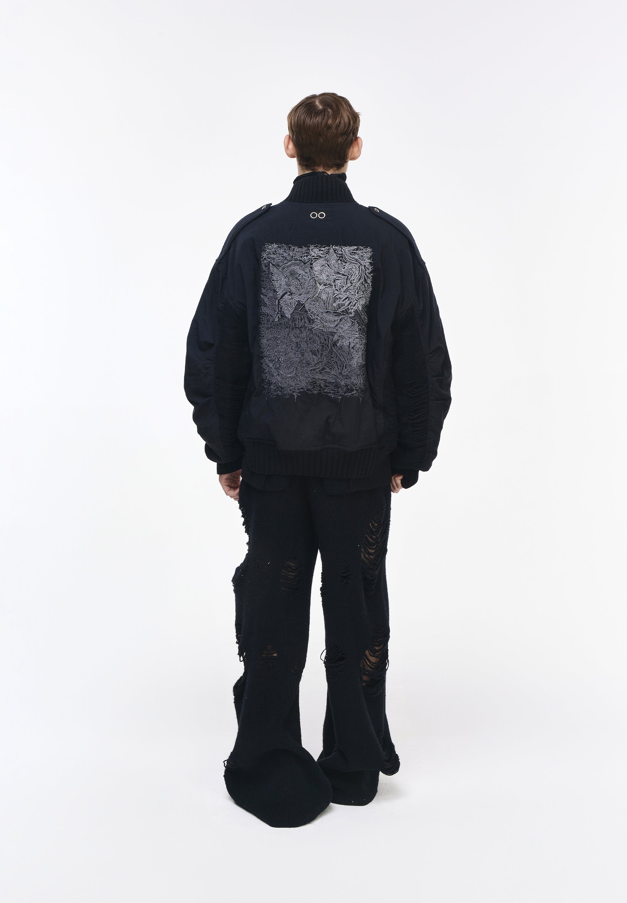 EMBROIDERED ASSEMBLAGE MA-1