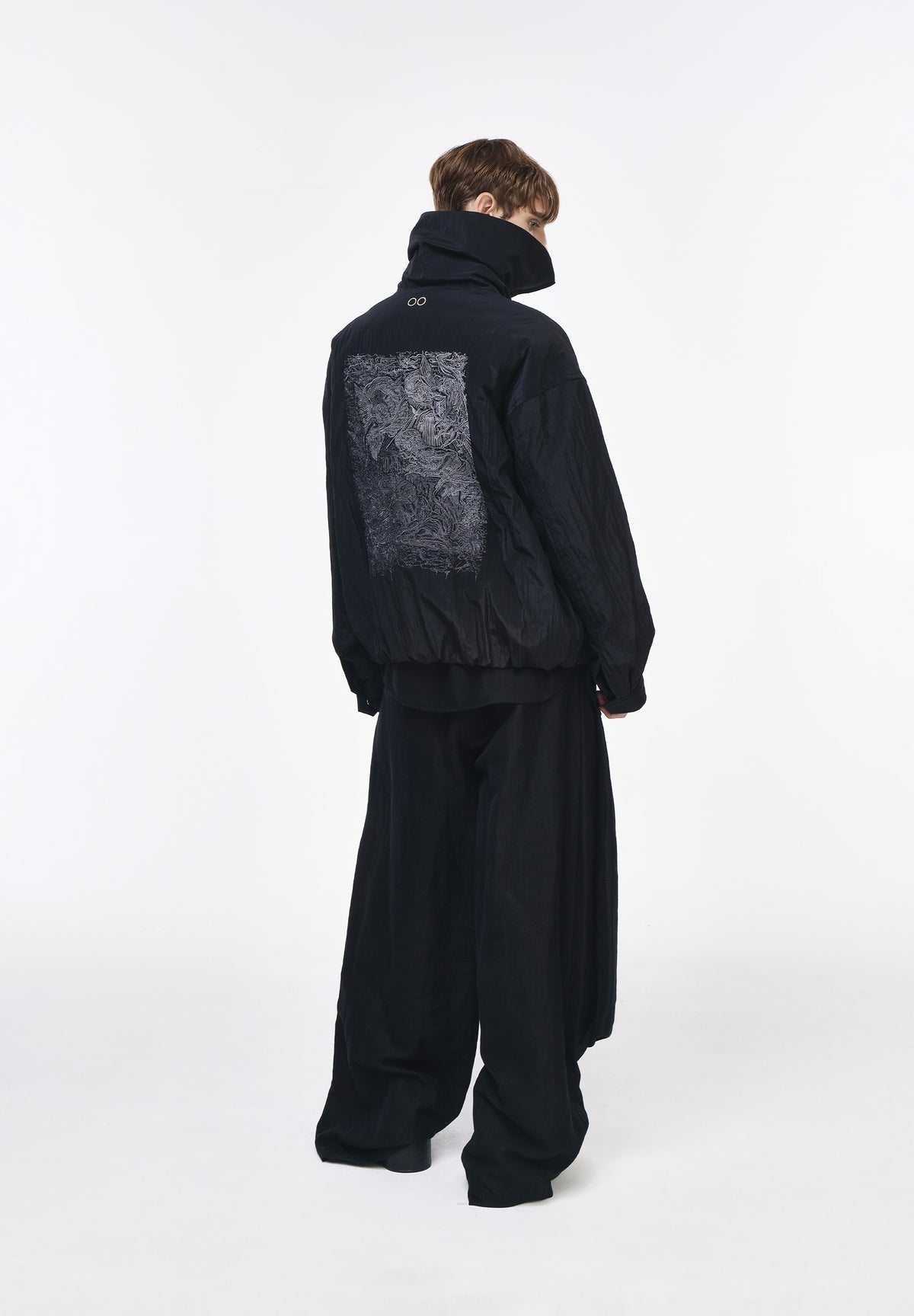 EMBROIDERED WELD JACKET