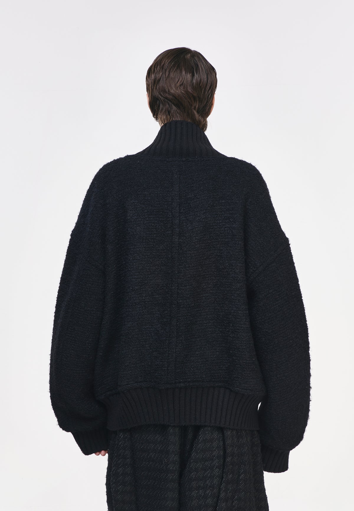 CONCAVE SHAWL JUMPER