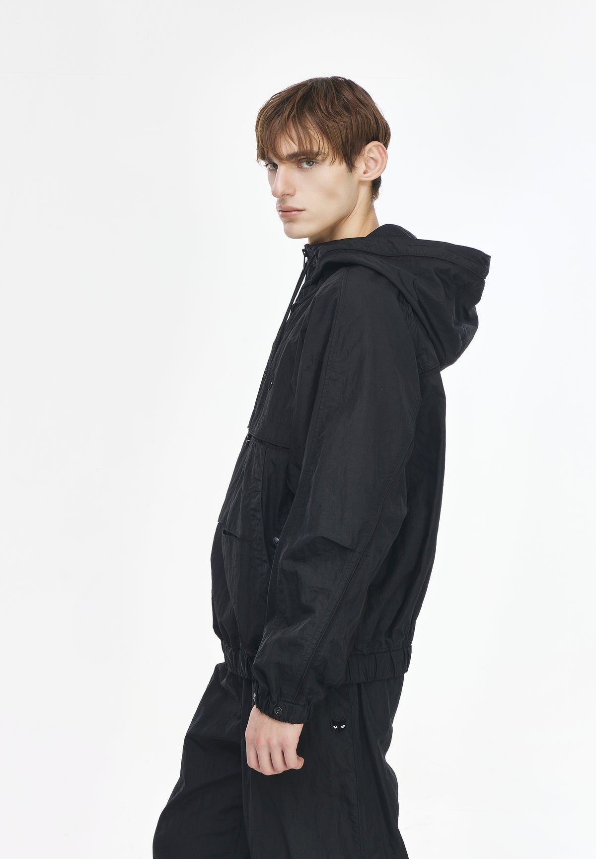 ZZERO CURVED DOLMAN TRACK HOOD