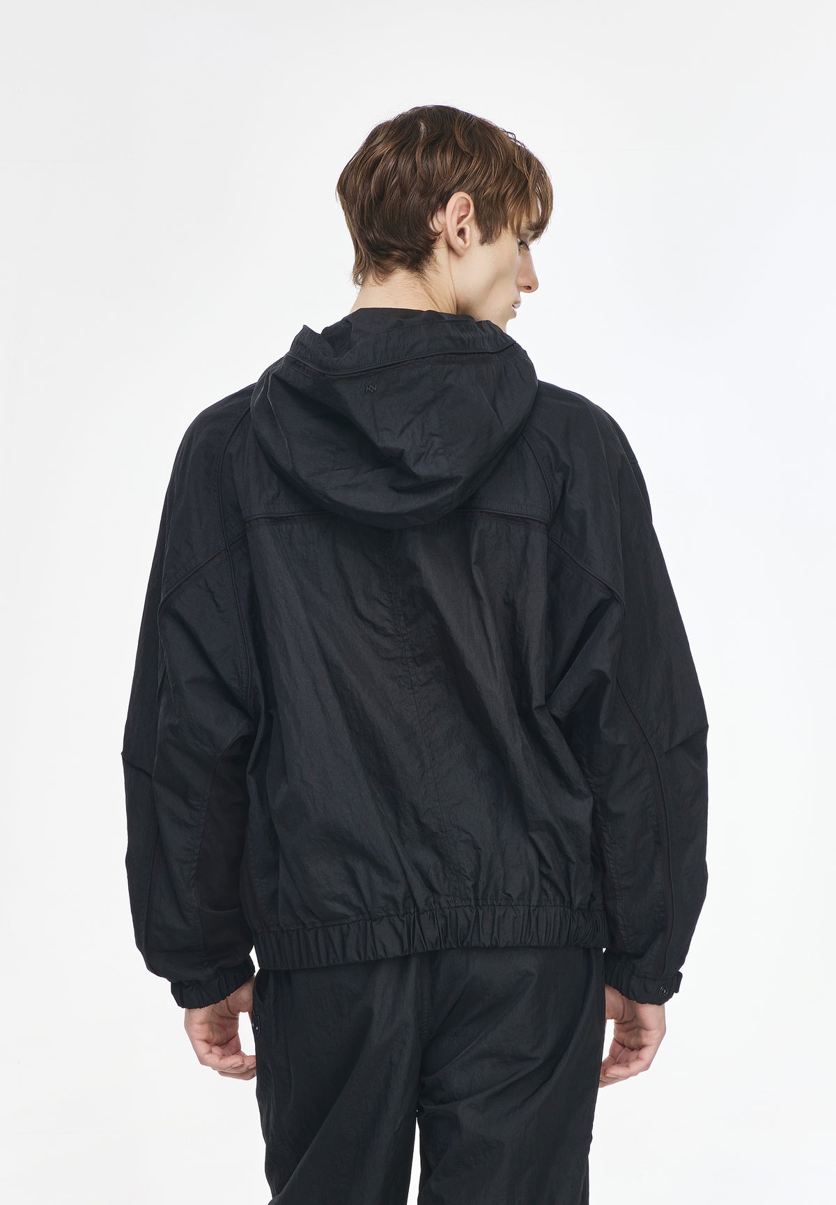 ZZERO CURVED DOLMAN TRACK HOOD JUMPER