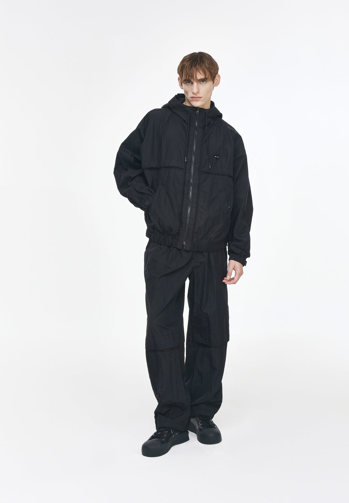 ZZERO CURVED DOLMAN TRACK HOOD JUMPER