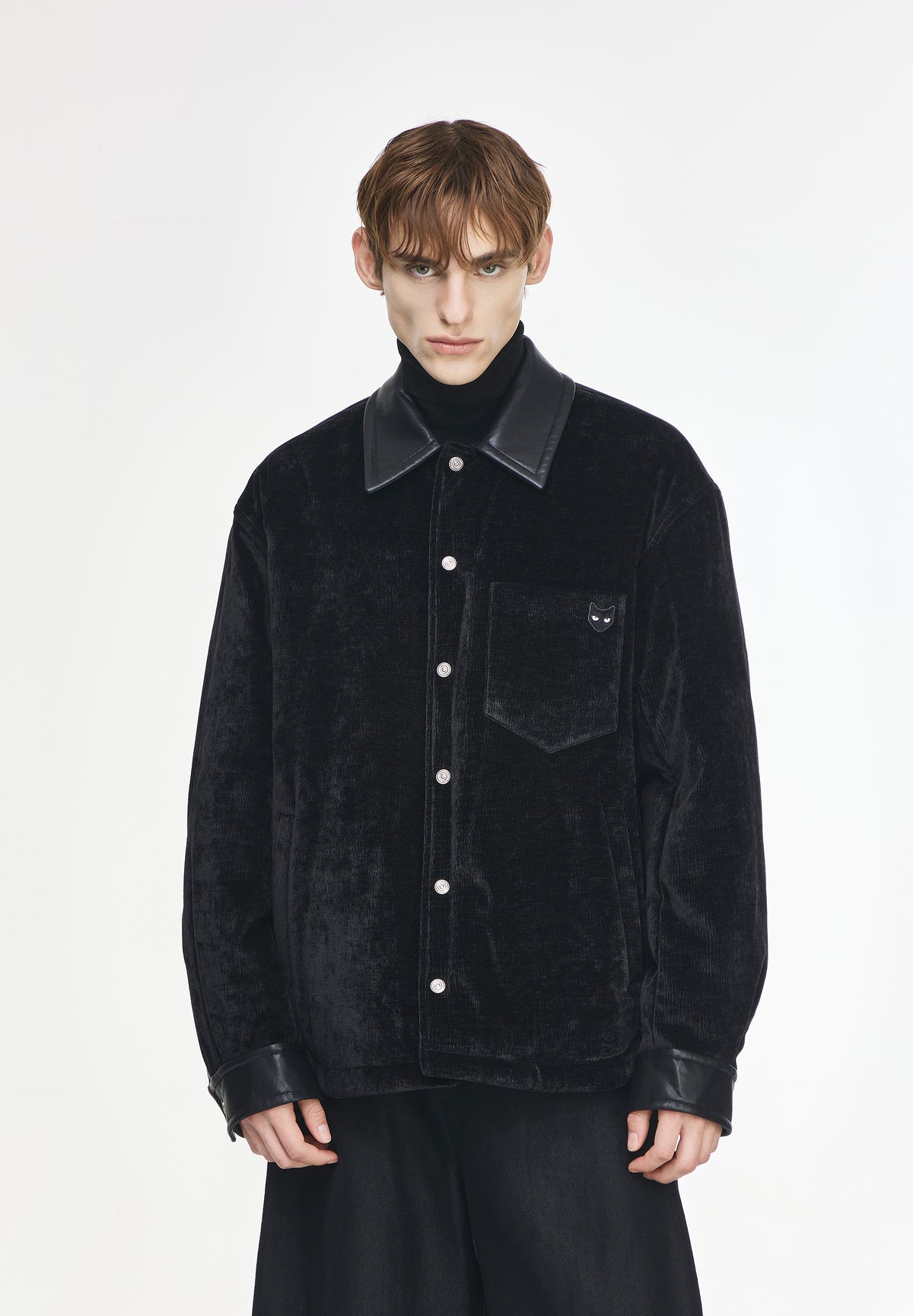 VELVET PADDED JACKET