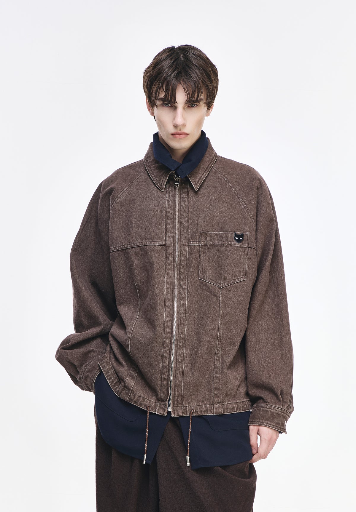 PANTHER DENIM SHIRT JACKET