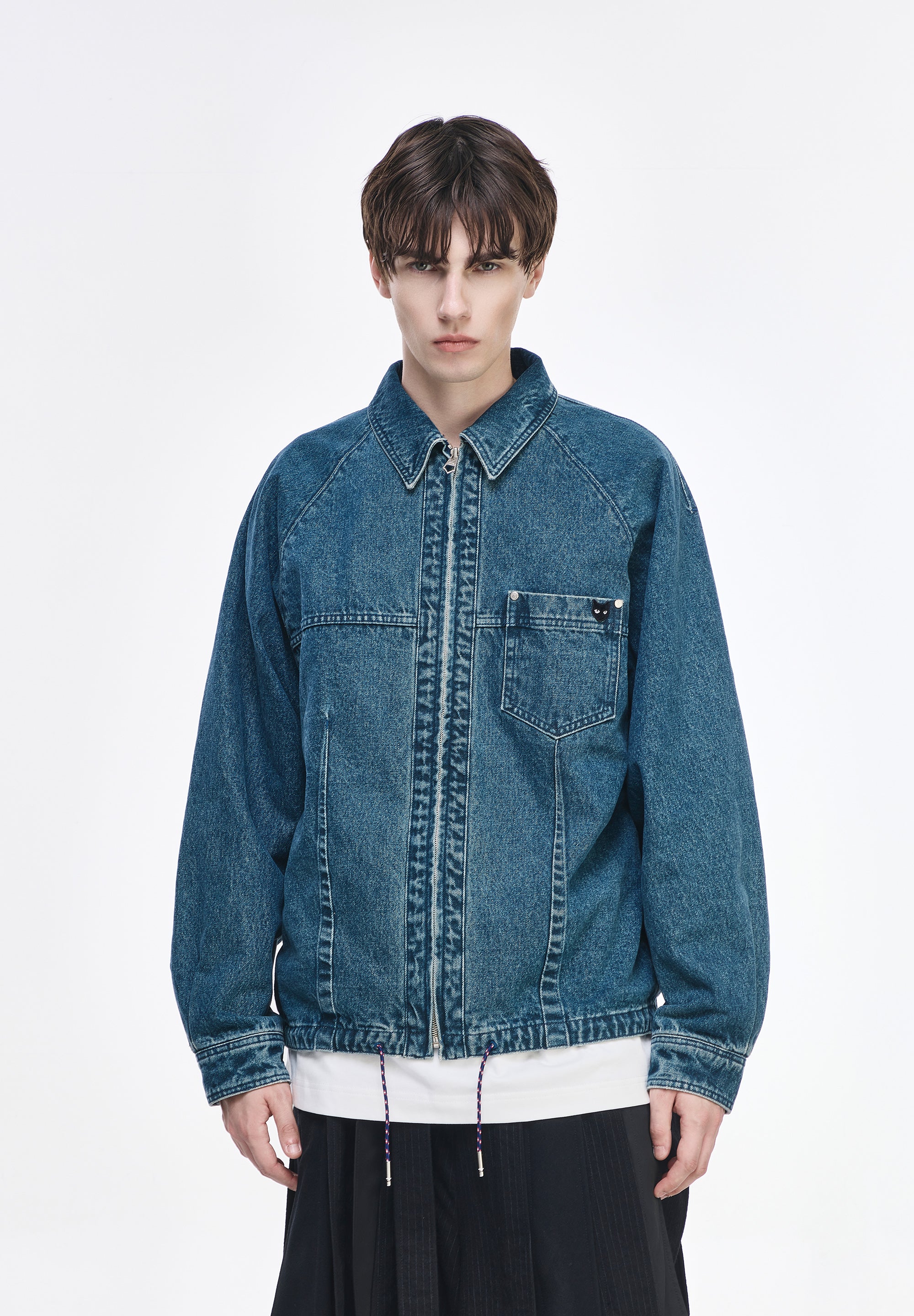 PANTHER DENIM SHIRT JACKET