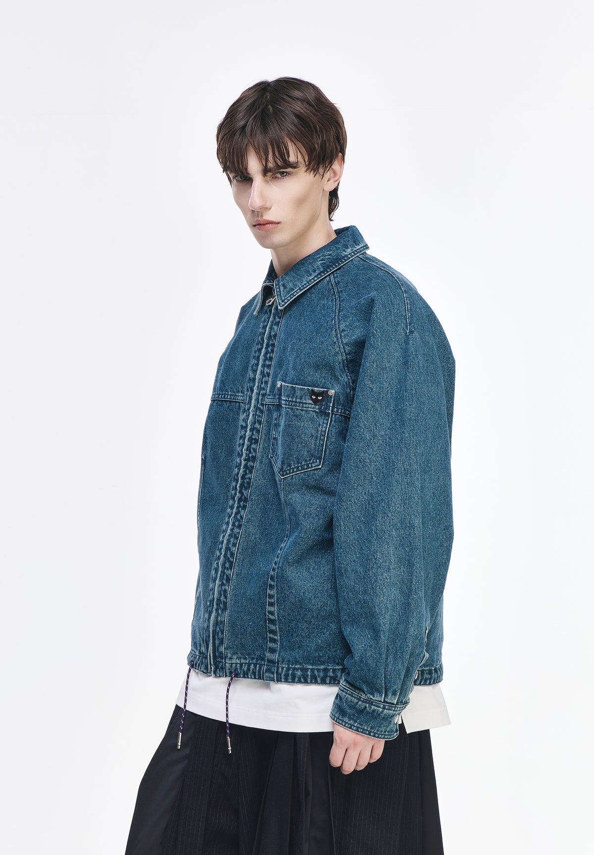 PANTHER DENIM SHIRT JACKET
