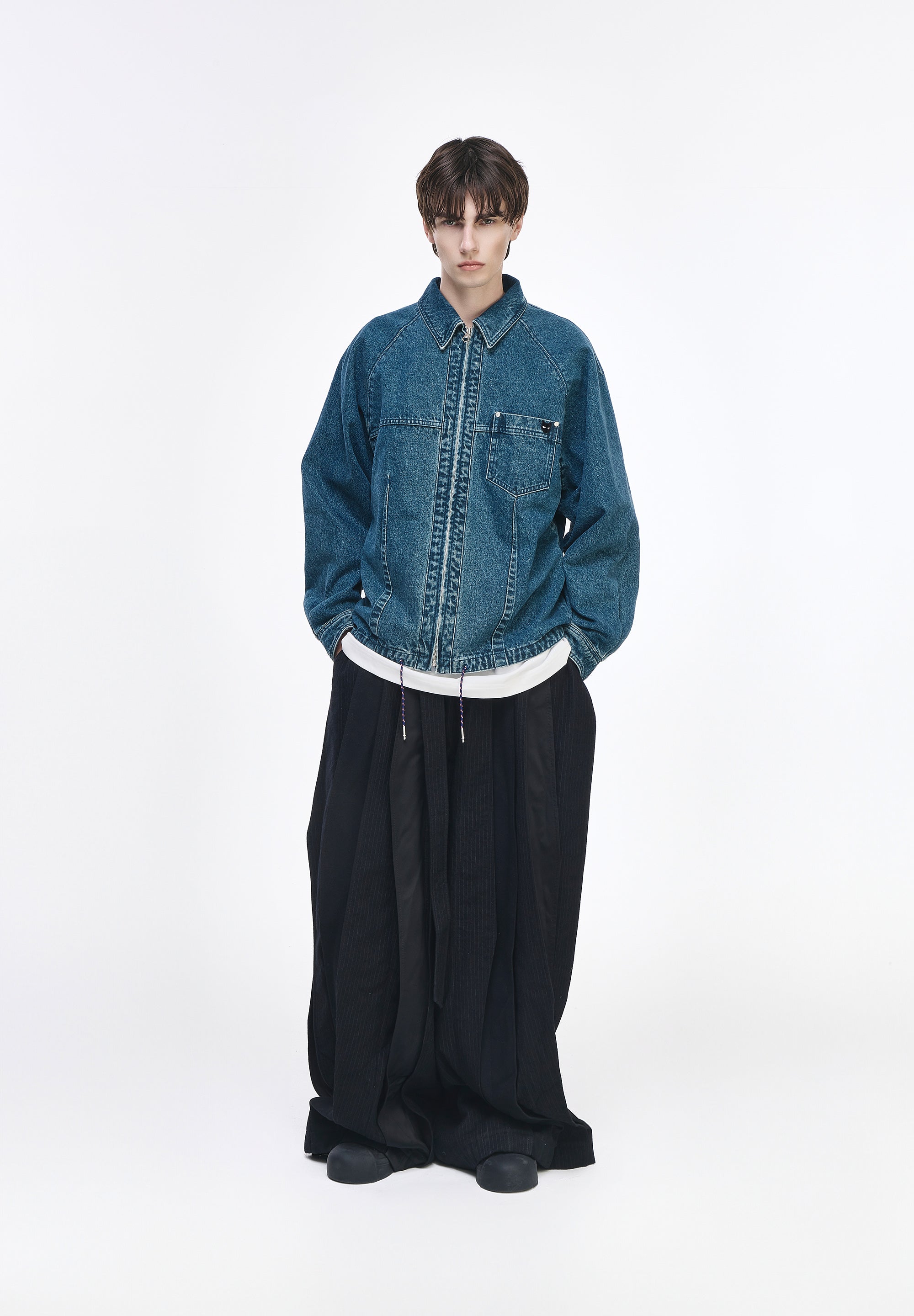 PANTHER DENIM SHIRT JACKET