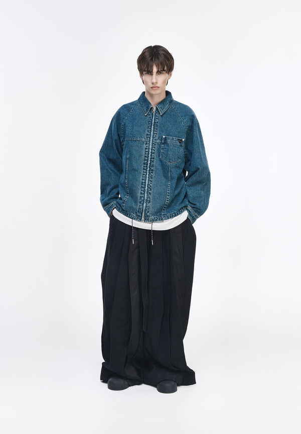 ZZERO PANTHER DENIM SHIRT JACKET