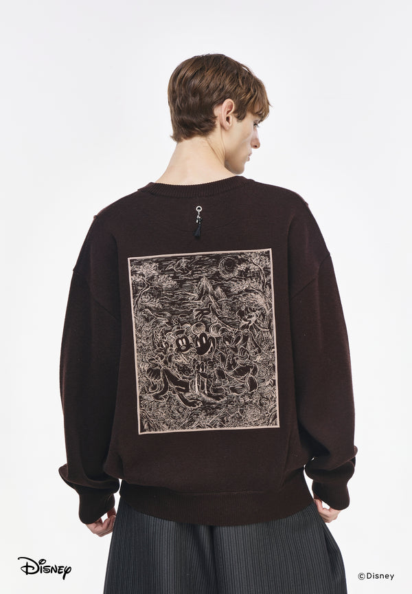 MINHWA FRIENDS ROUND NECK KNIT