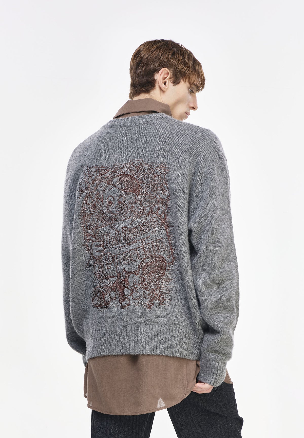 EPHEMERA PINOCCHIO ROUND NECK CARDIGAN