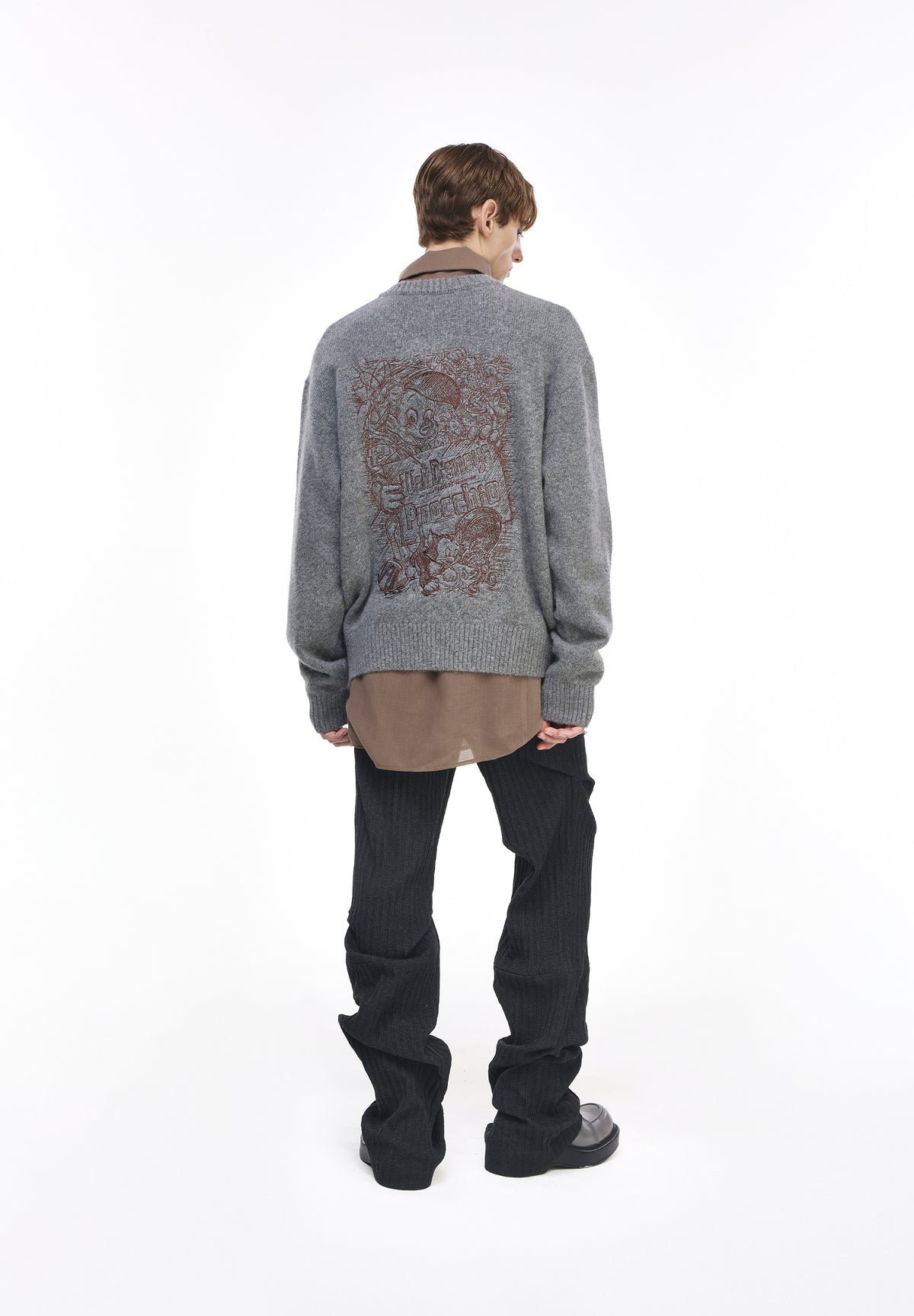 EPHEMERA PINOCCHIO ROUND NECK CARDIGAN