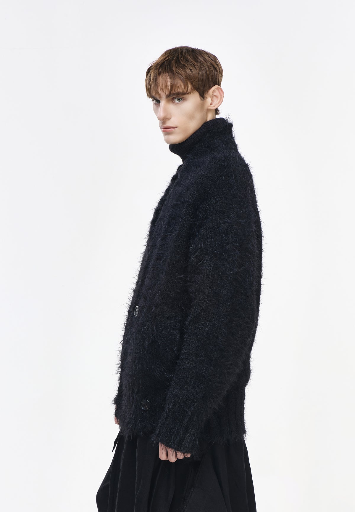 BIAS DRAPE CARDIGAN