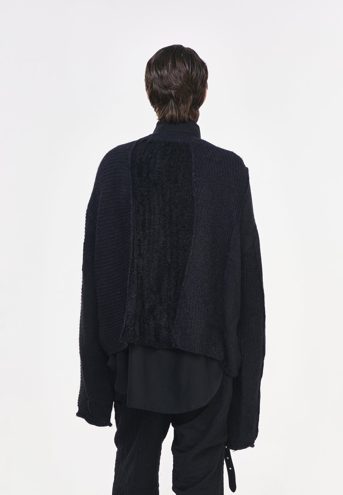 CASCADE ROUND NECK CARDIGAN