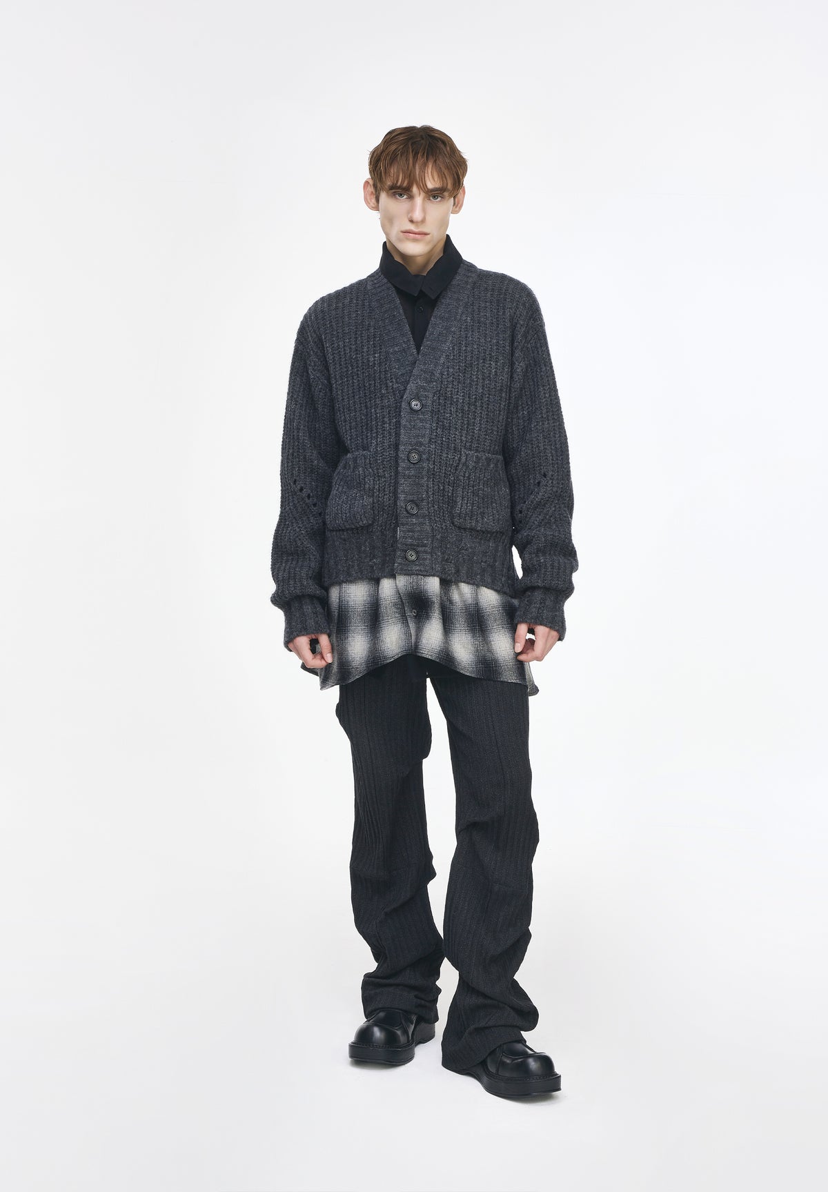 INTERLOCK CARDIGAN