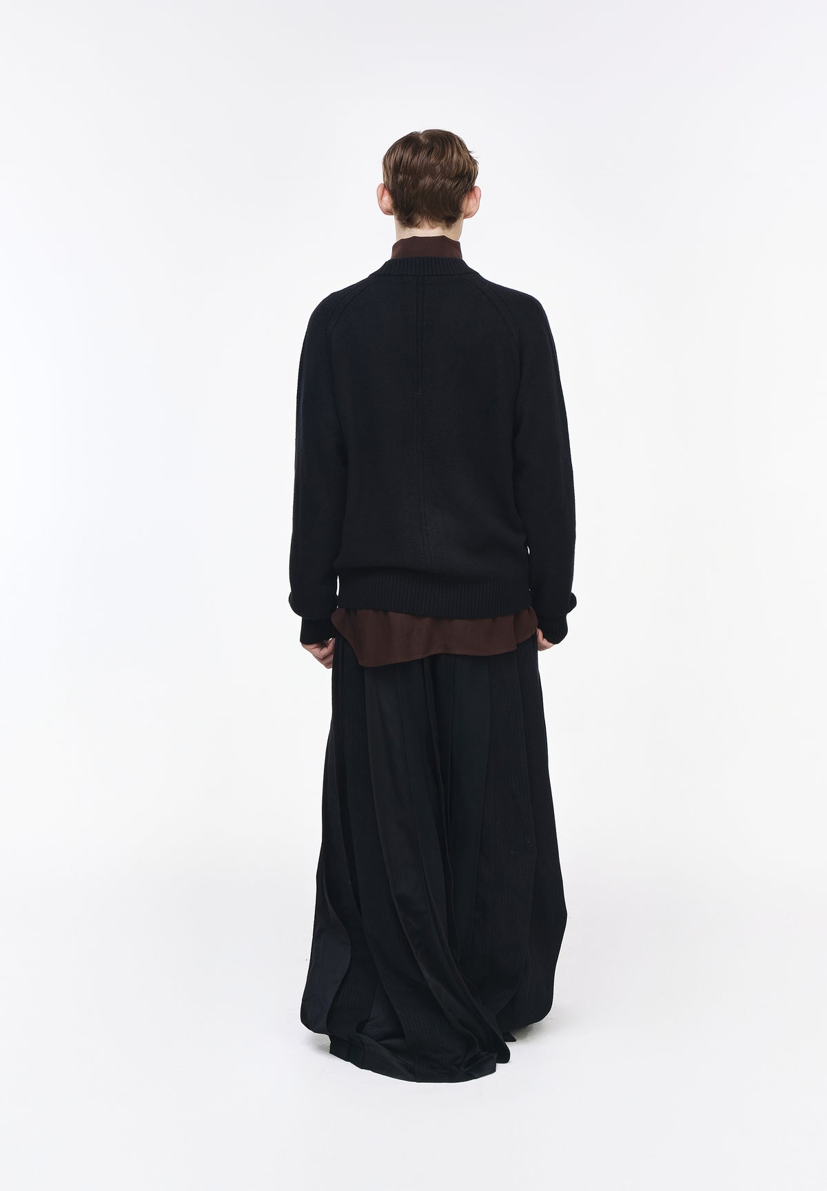 CASHMERE BLEND V NECK CARDIGAN