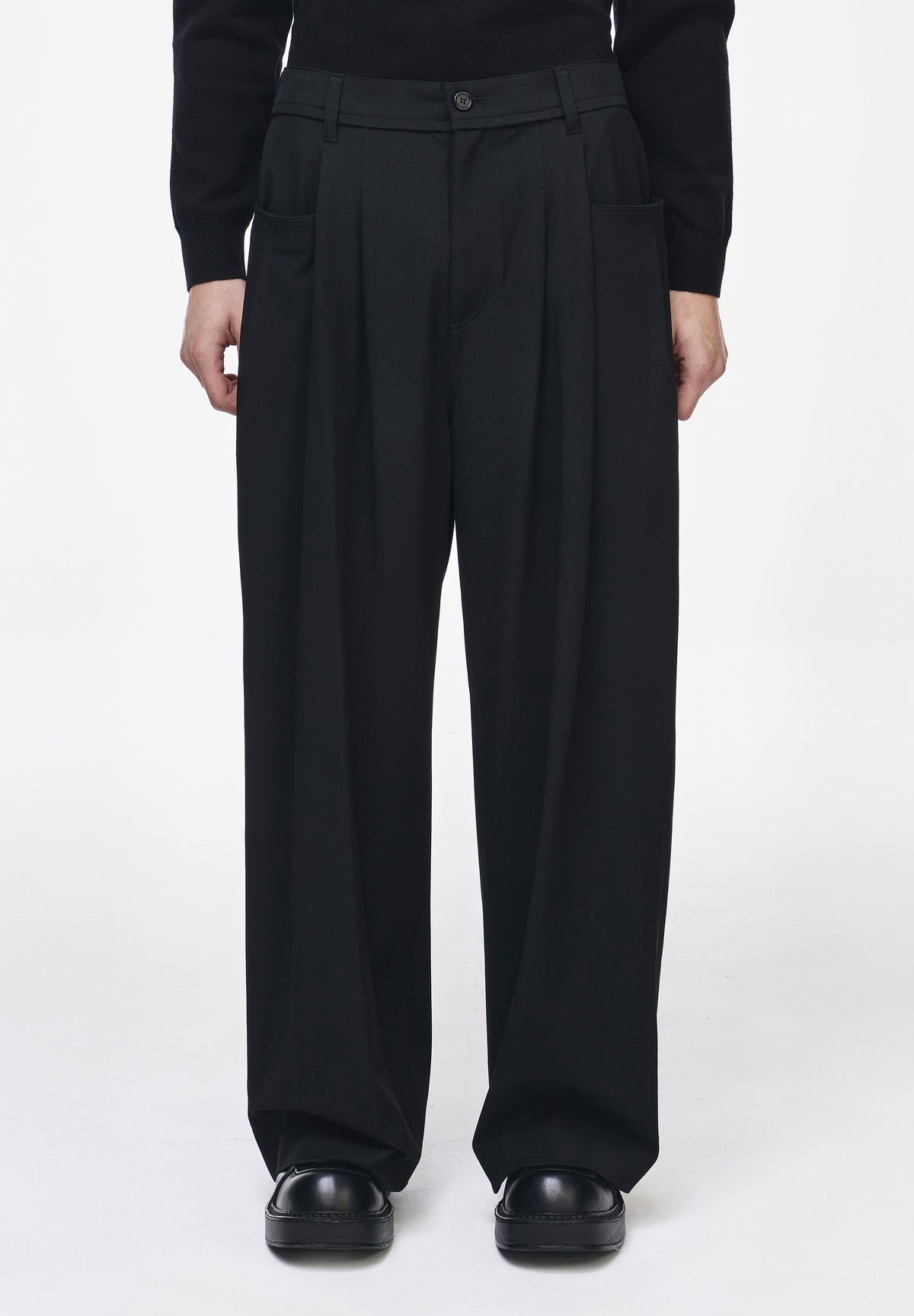 LEVEL VOLUME WIDE PANTS