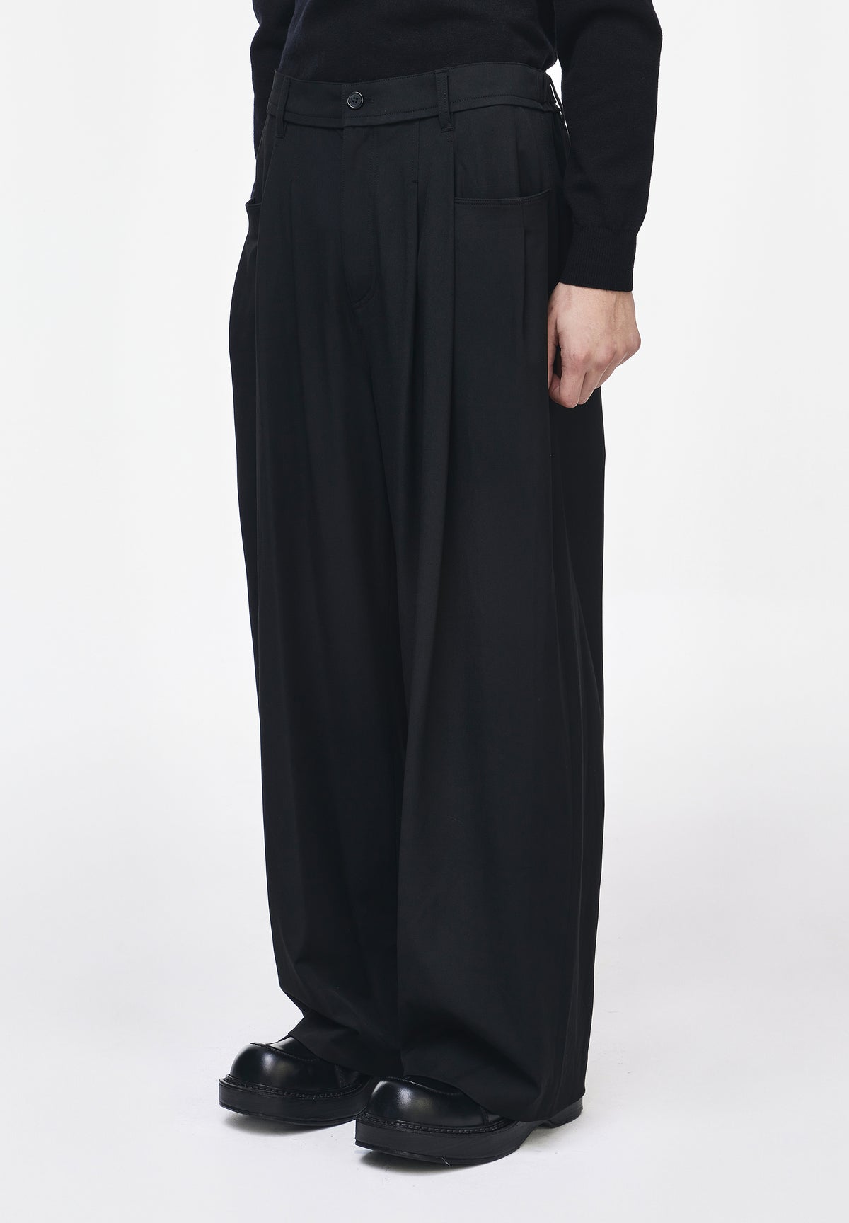 LEVEL VOLUME WIDE PANTS