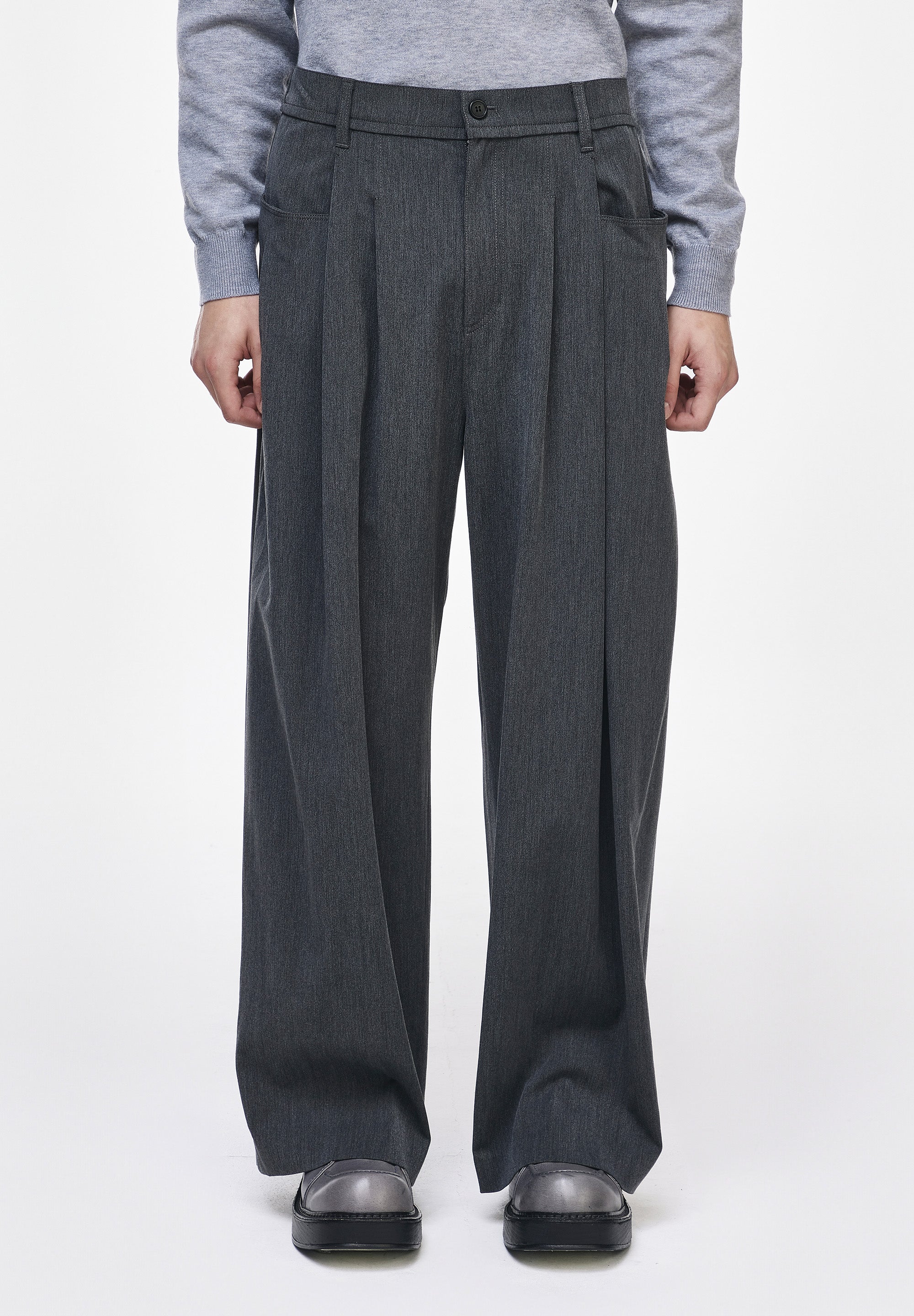 LEVEL VOLUME WIDE PANTS