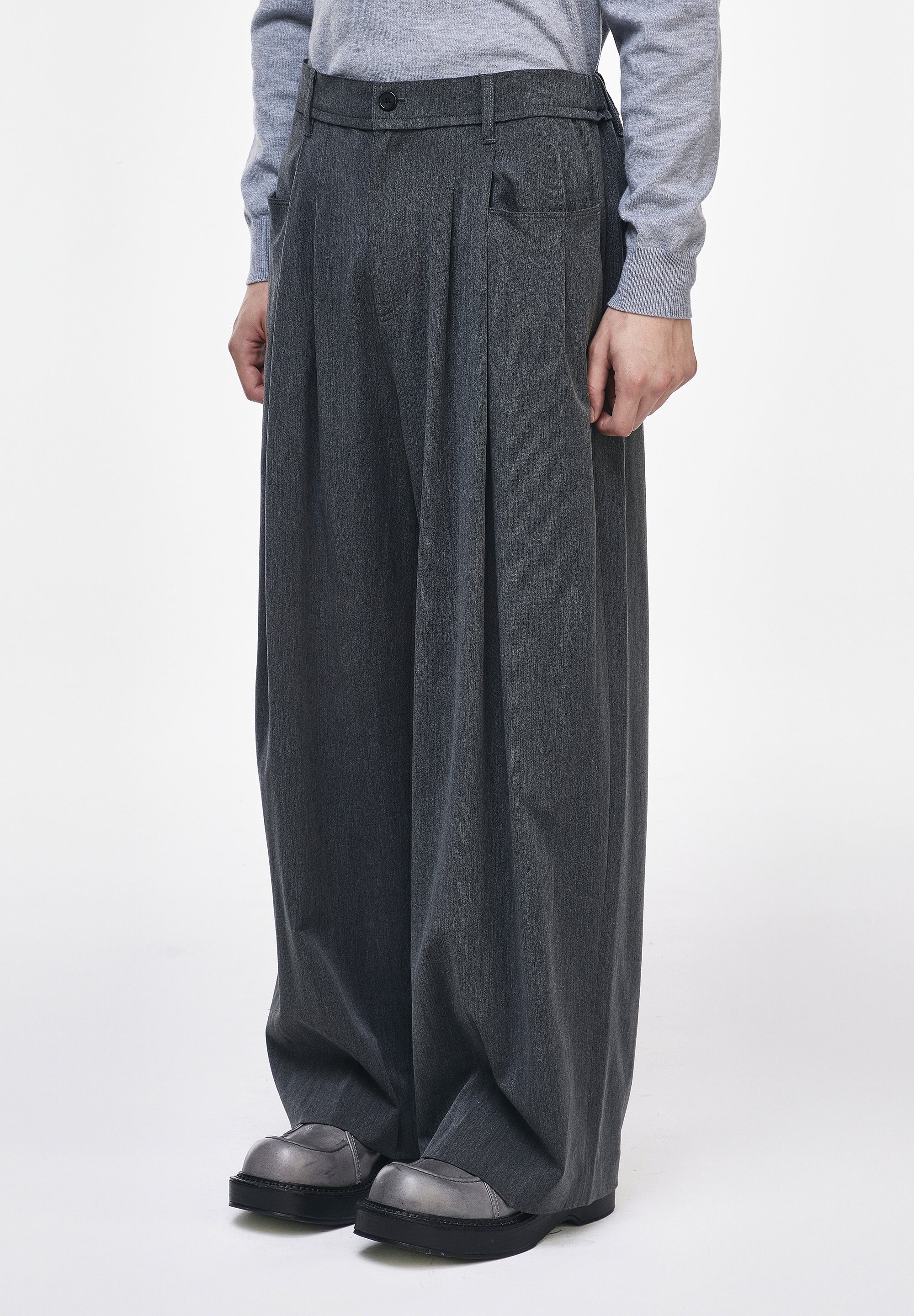 LEVEL VOLUME WIDE PANTS