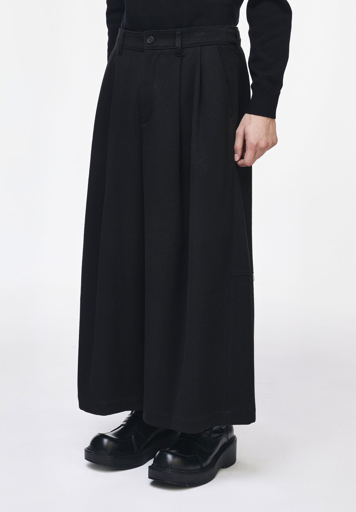 CROP WIDE PANTS
