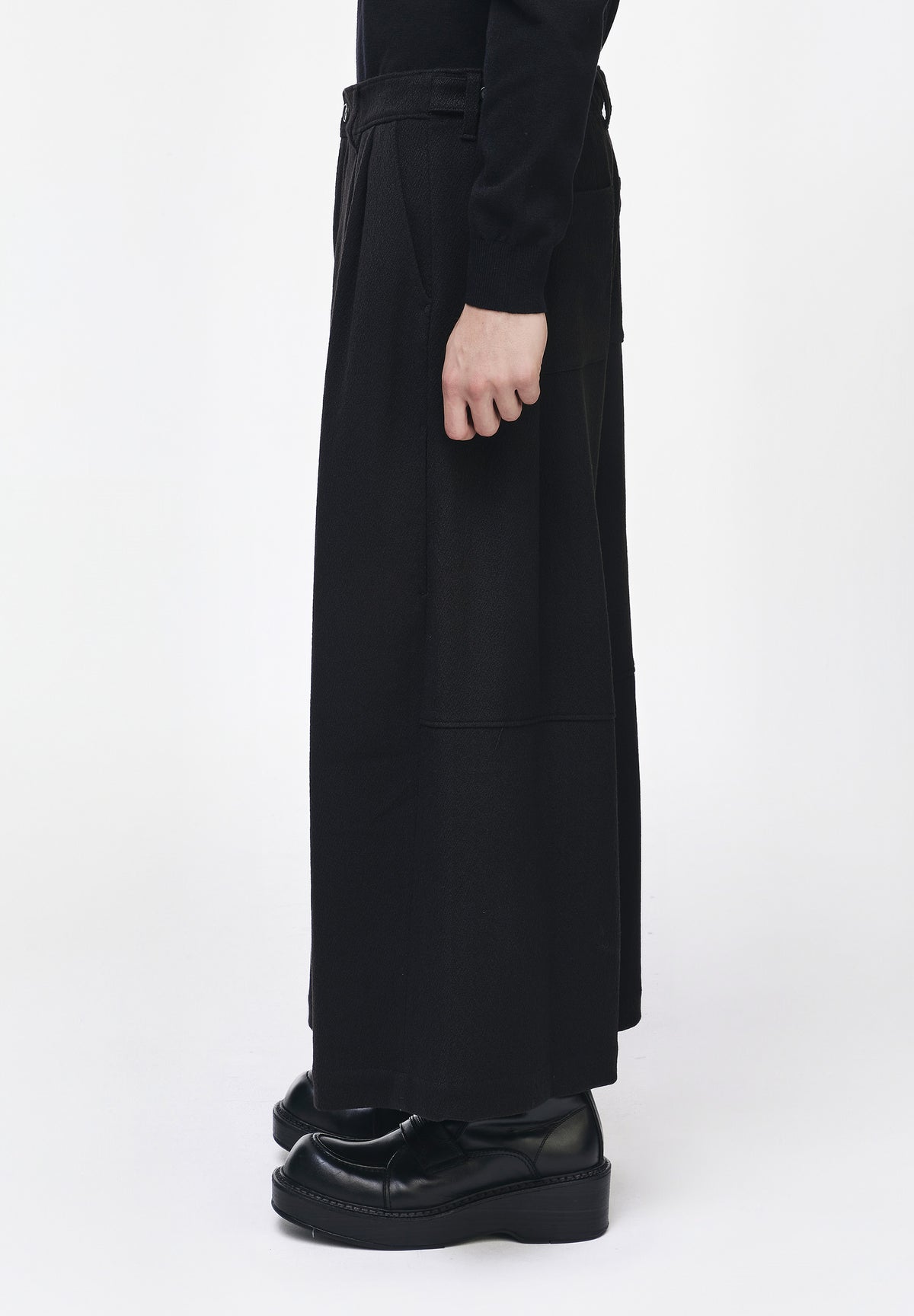 CROP WIDE PANTS