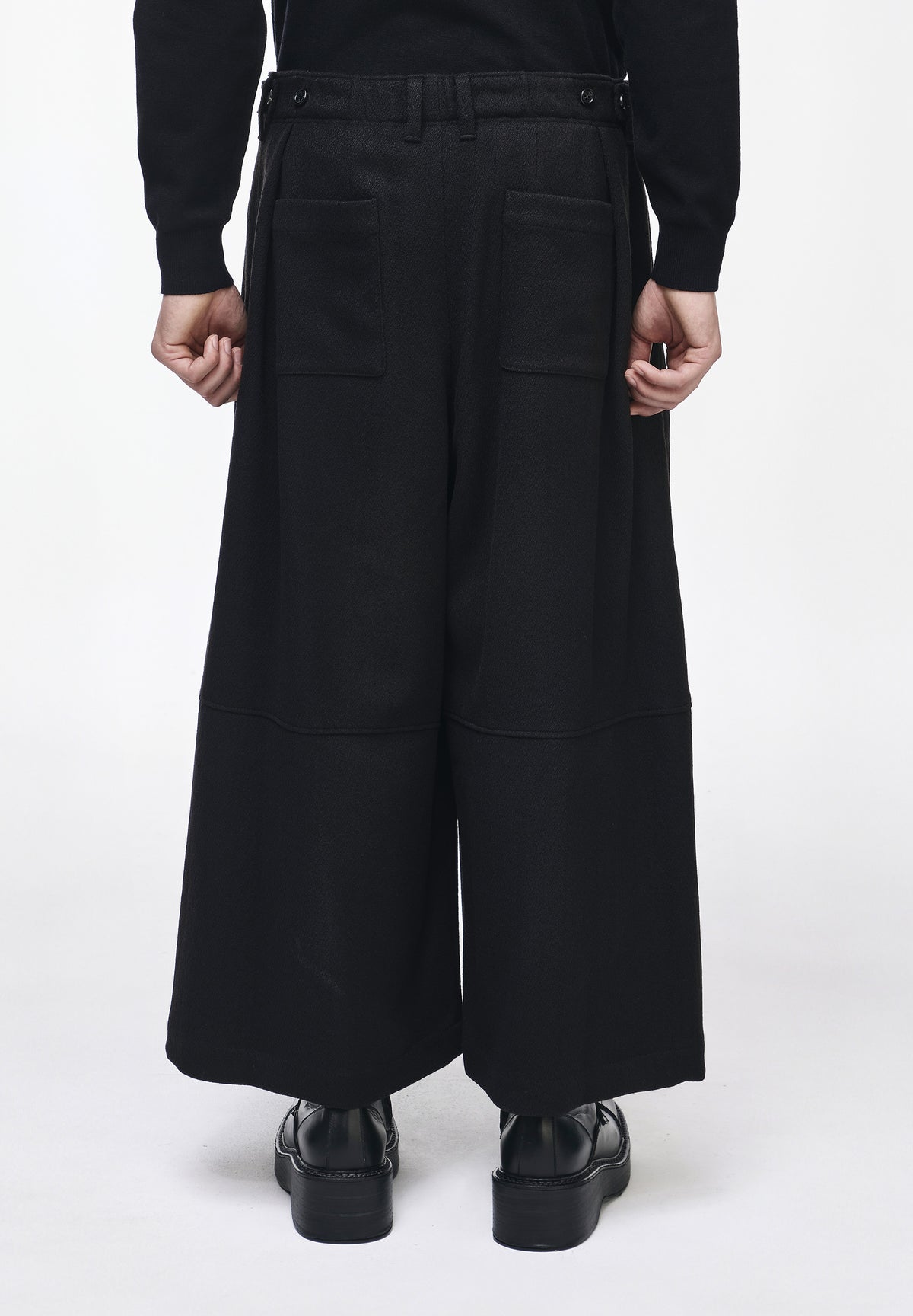 CROP WIDE PANTS
