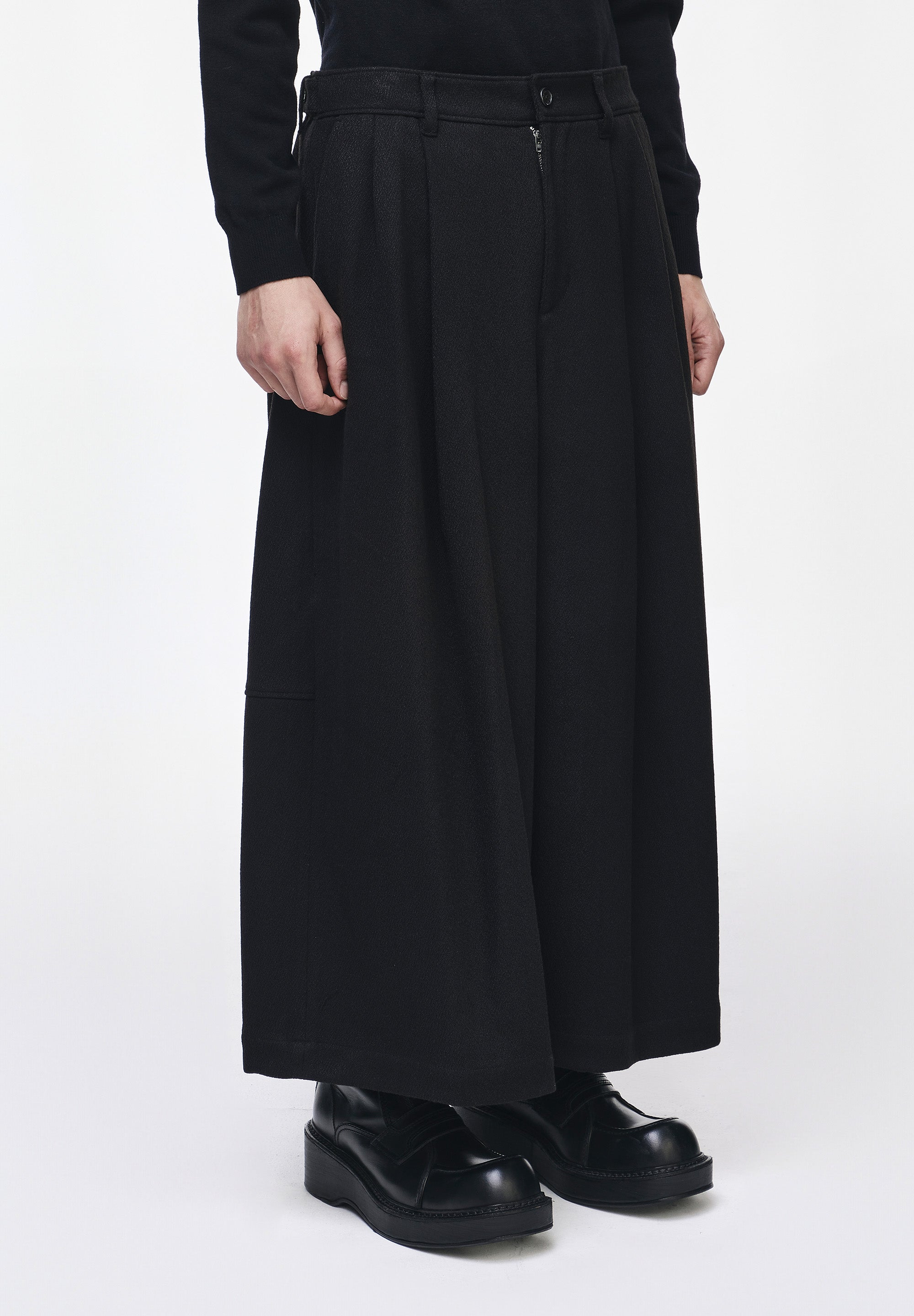 CROP WIDE PANTS