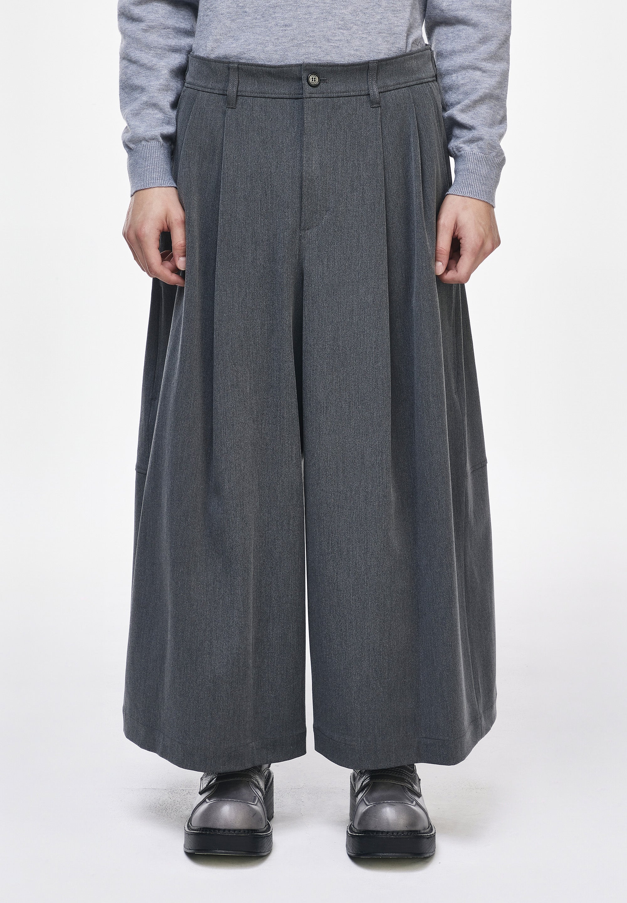 CROP WIDE PANTS