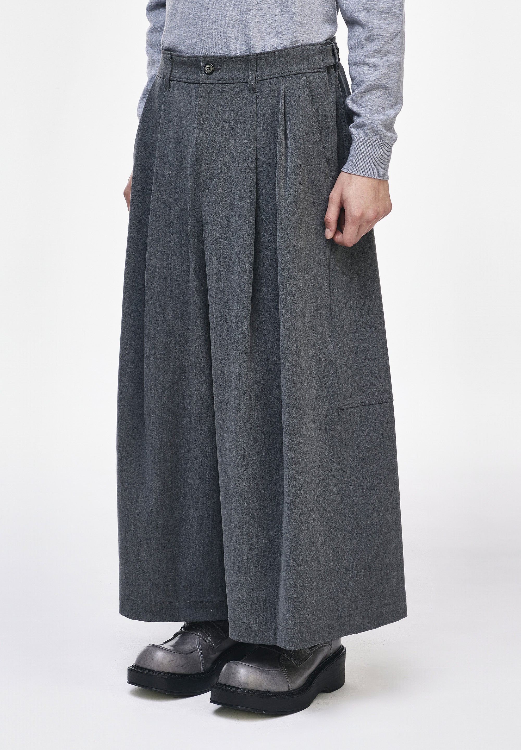 CROP WIDE PANTS