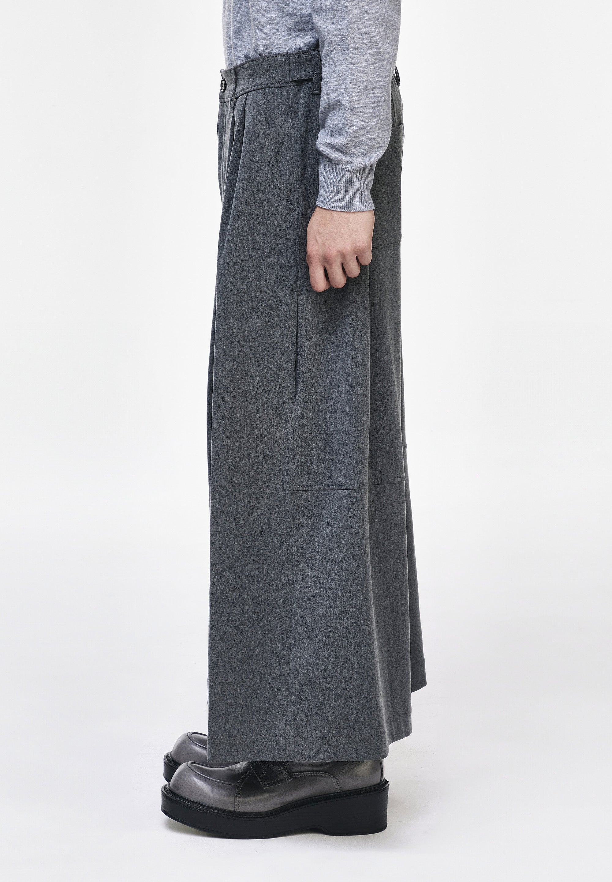 CROP WIDE PANTS