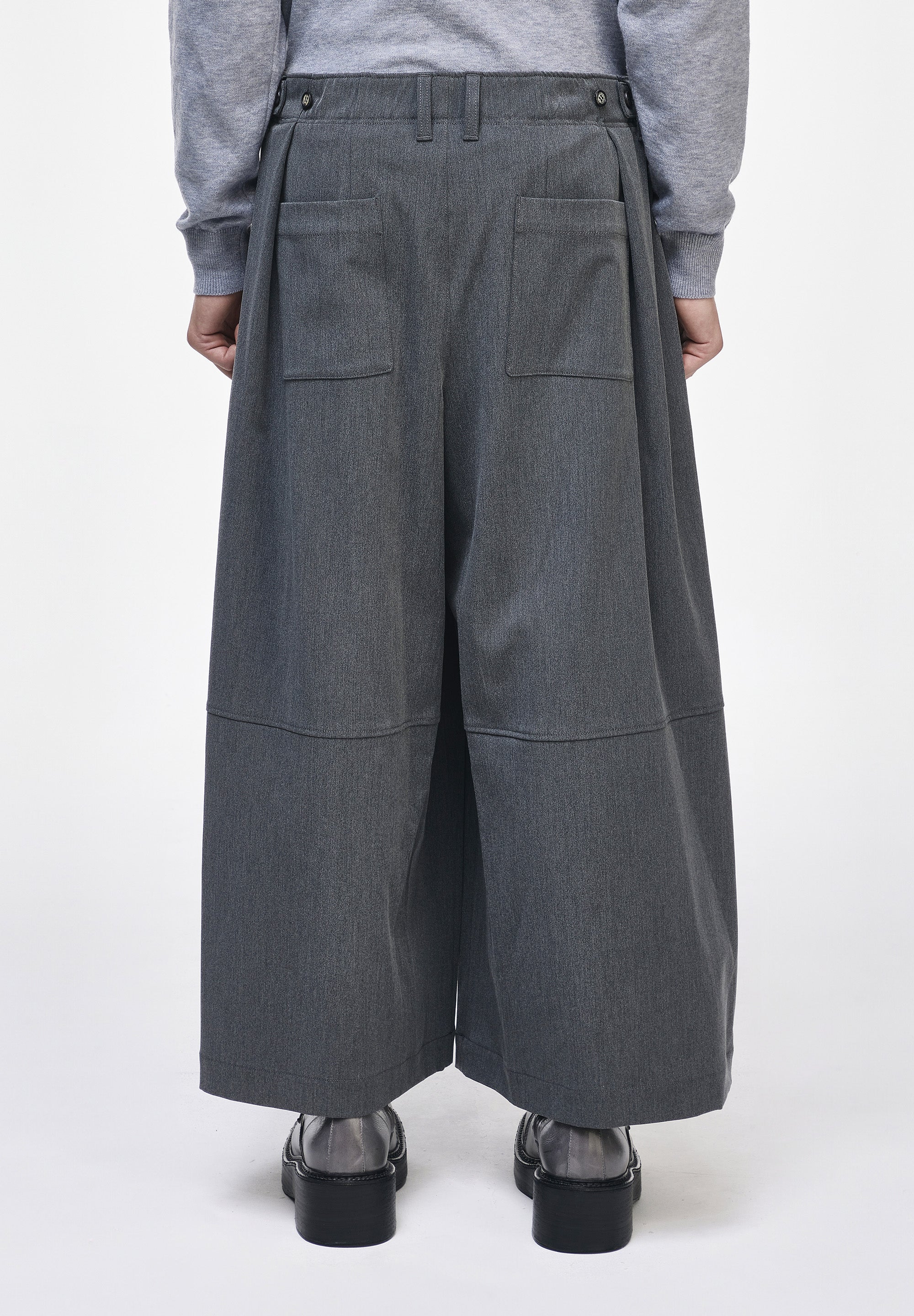CROP WIDE PANTS