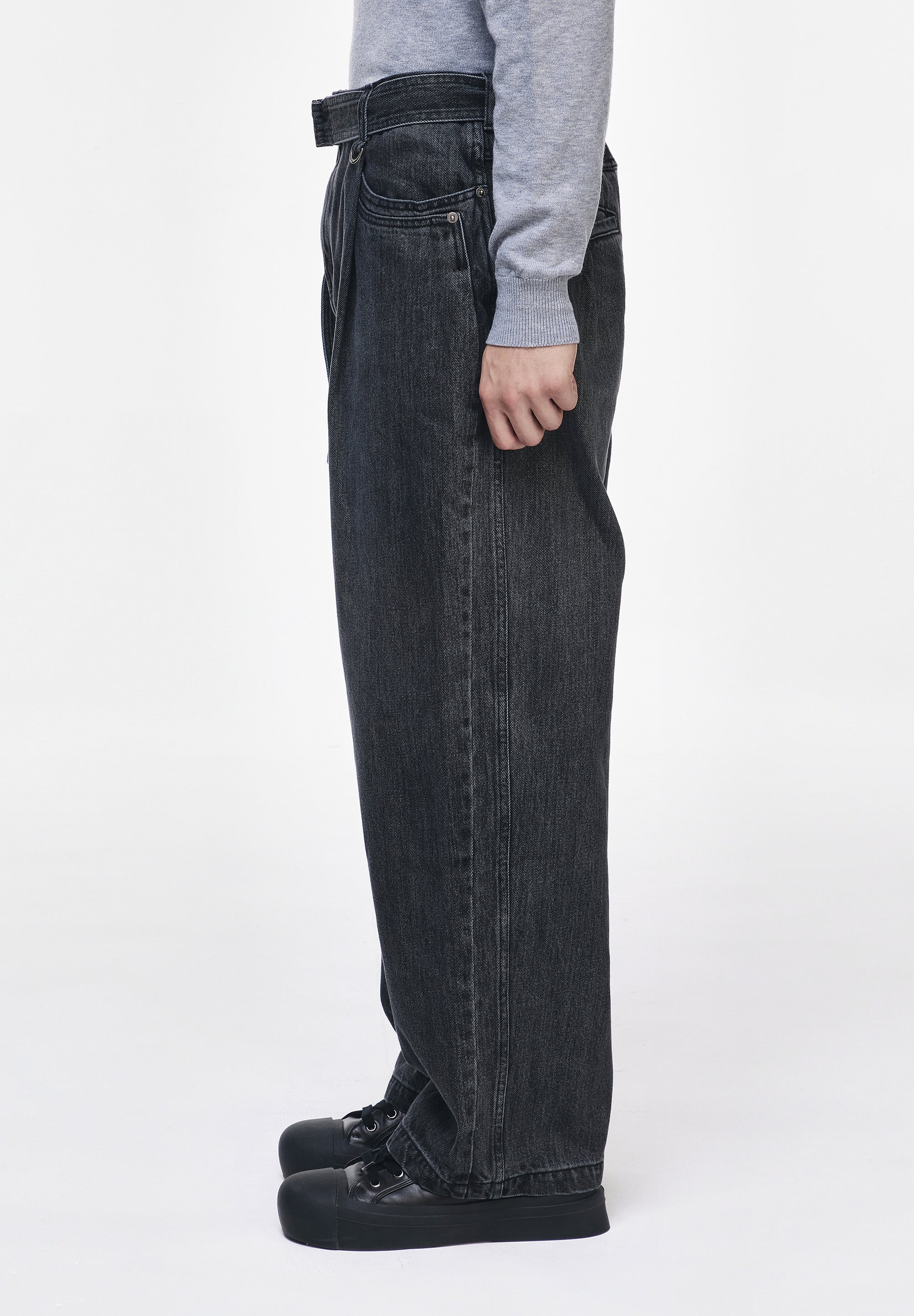 LEVEL VOLUME SEMI-WIDE DENIM