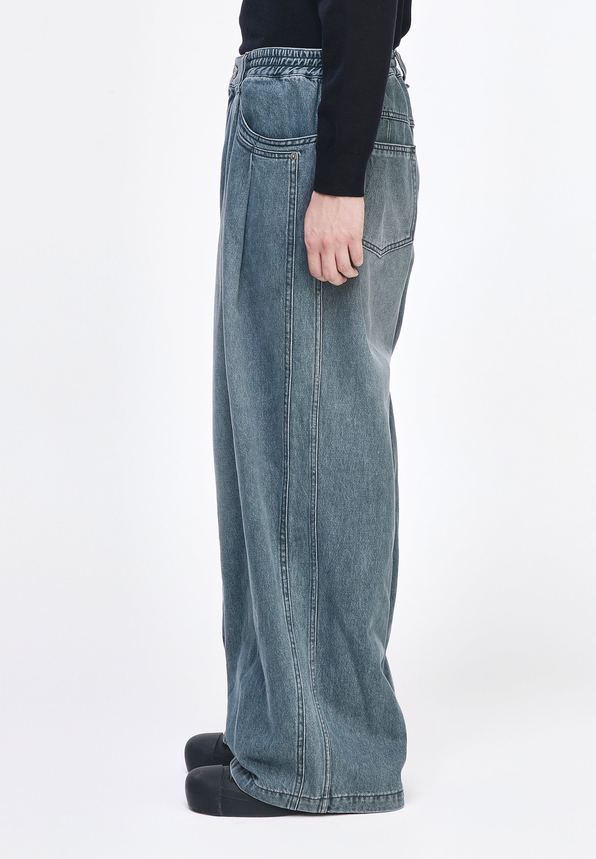LEVEL VOLUME WIDE DENIM
