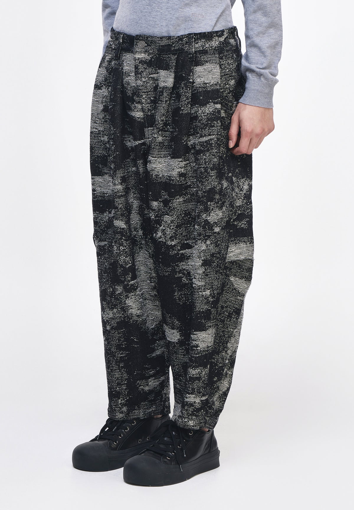 DENIM JACQUARD BALLON