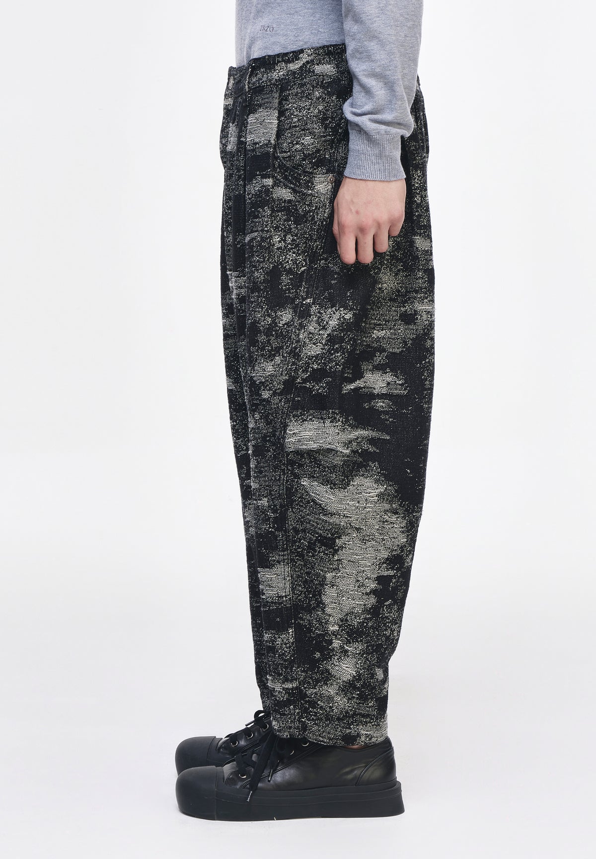 DENIM JACQUARD BALLON