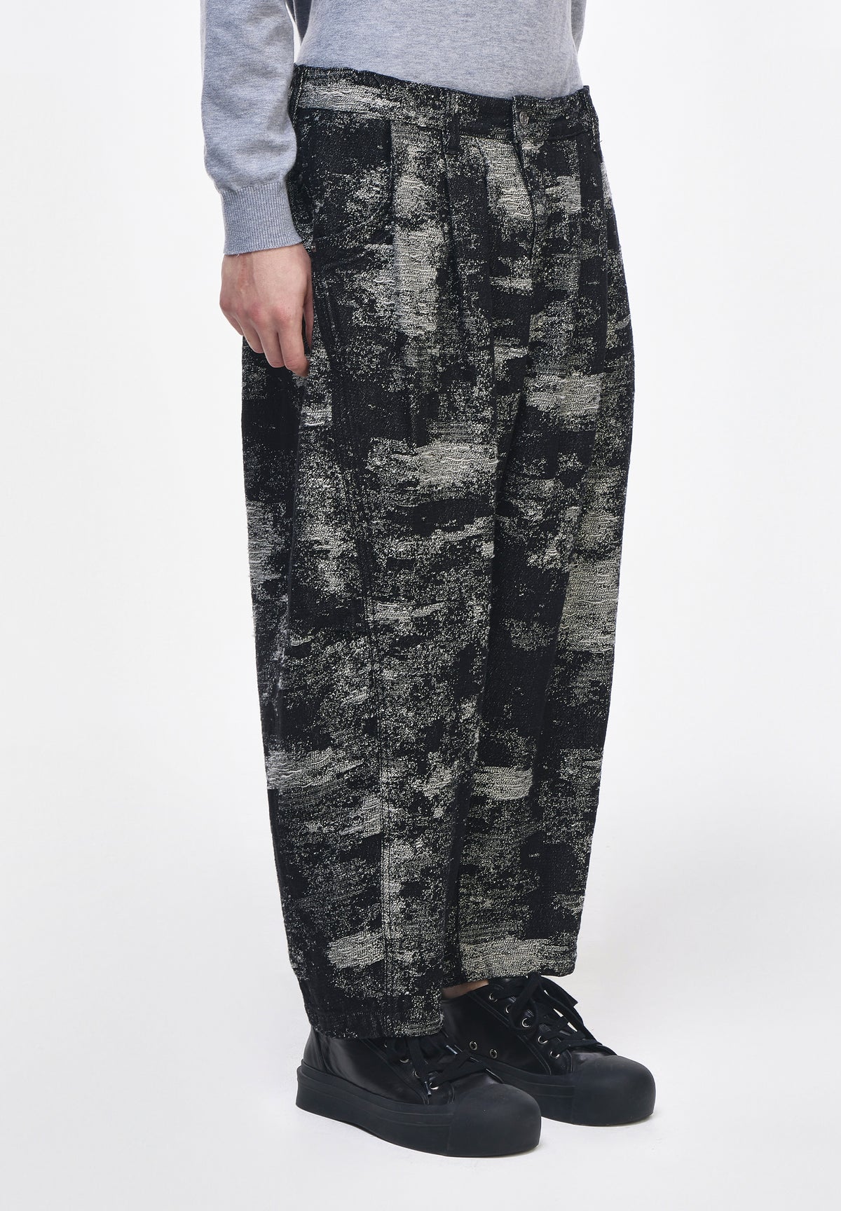 DENIM JACQUARD BALLON