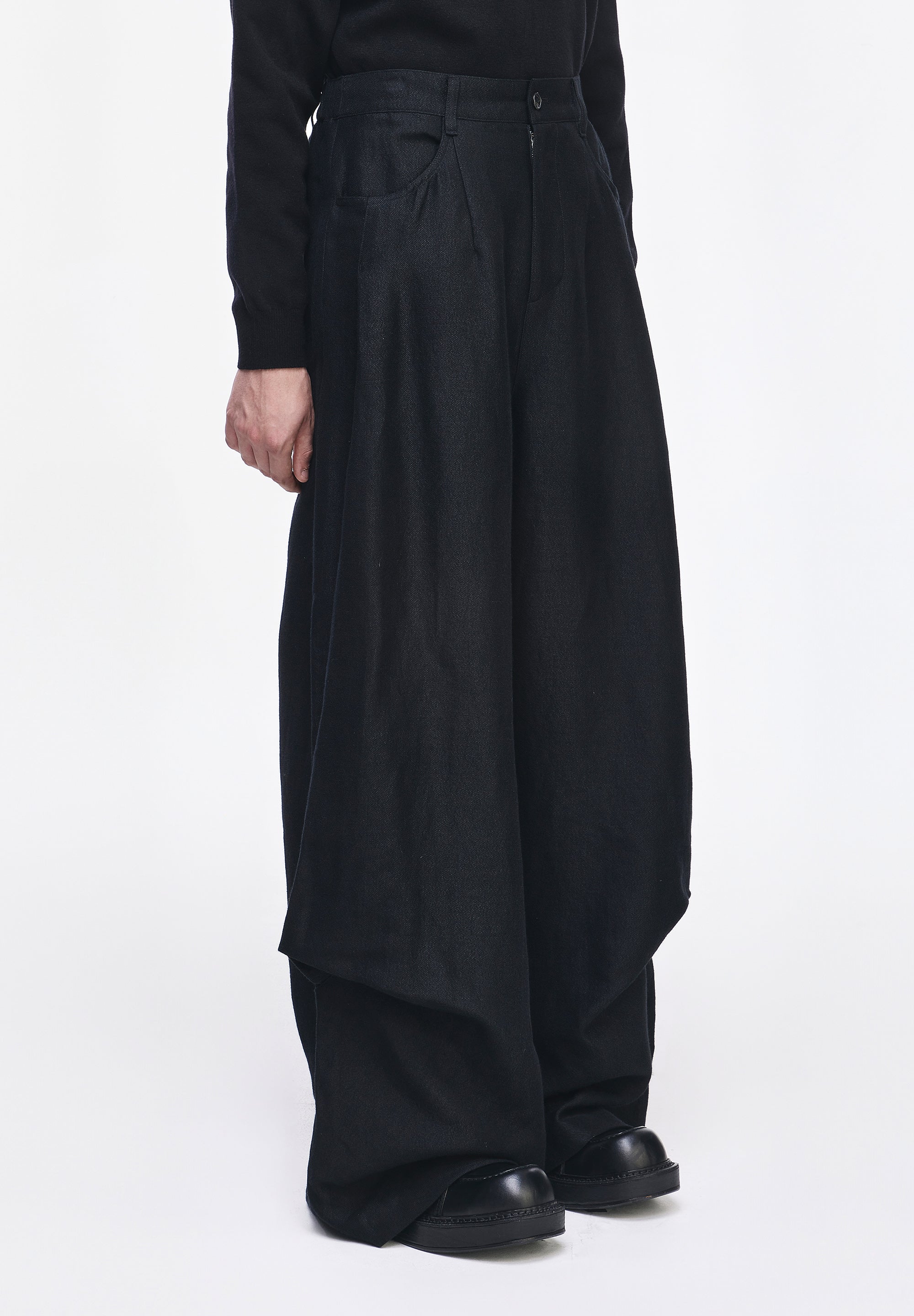 BIAS DRAPE PANTS