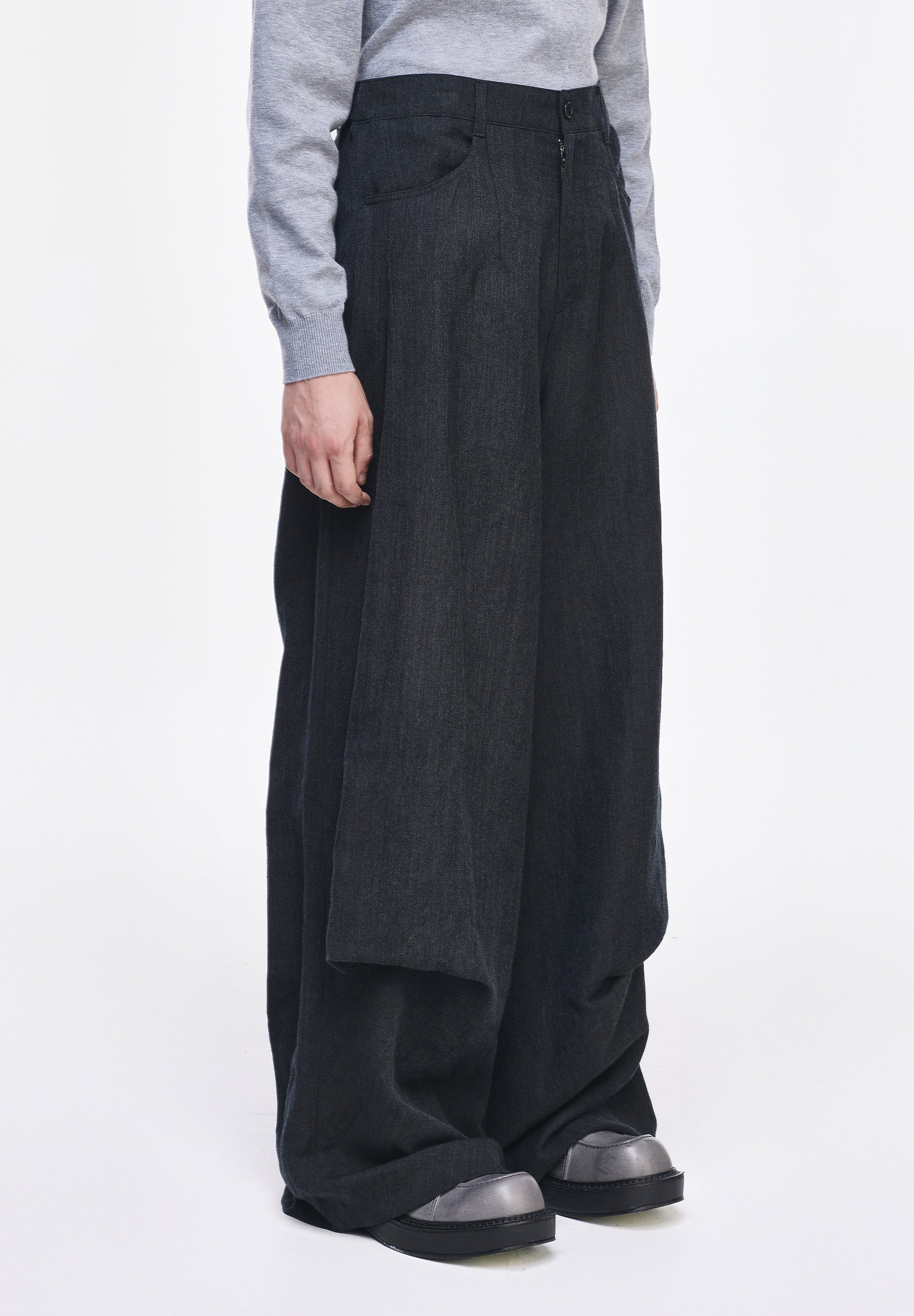 BIAS DRAPE PANTS