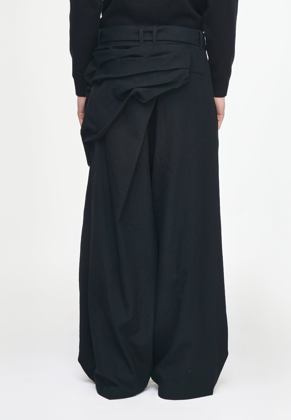DRAPE WRAP PANTS