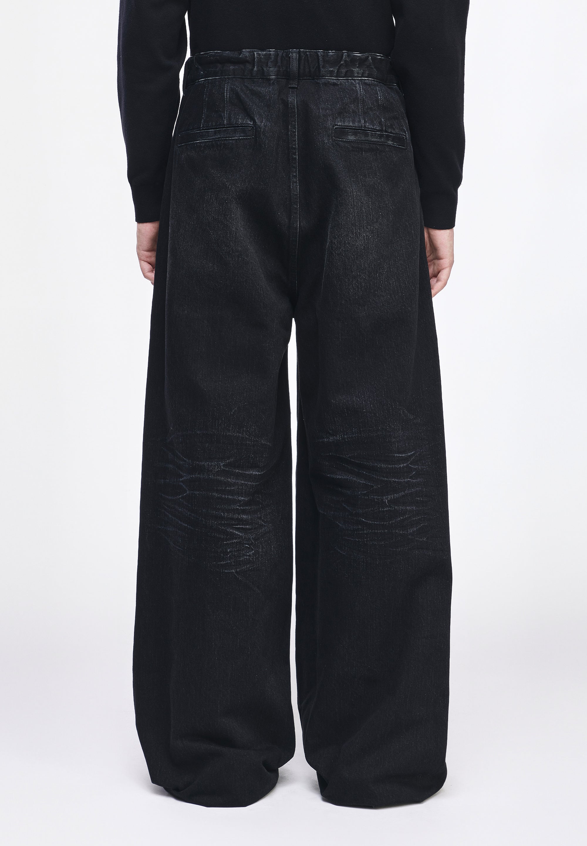 BIAS DRAPE DENIM